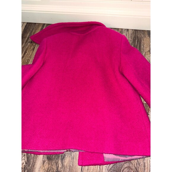 Vintage Emil Rutenburg 100% Wool Pink Peacoat size 8 - Picture 7 of 7